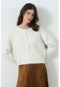 Cardigan Tejido Para Mujer Aurelia Cardigan Tejido Para Mujer Aurelia Crema XL VÉLEZ de Vélez