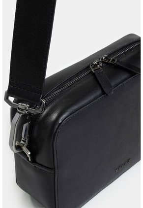 Manos Libres Monza De Cuero Para Hombre Acabado Artesanal Manos Libres Monza De Cuero Para Hombre Acabado Artesanal Negro VÉLEZ