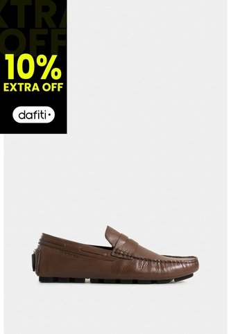 Mocasines Oporto De Cuero Para Hombre Efecto Tamponado Mocasines Oporto De Cuero Para Hombre Efecto Tamponado Cafe 45 VÉLEZ Vélez