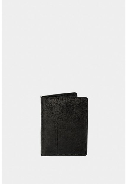 Porta Pasaporte Travel 2.0 De Cuero Para Hombre Efecto Envejecido Negro Porta Pasaporte Travel 2.0 De Cuero Para Hombre Efecto Envejecido Negro VÉLEZ