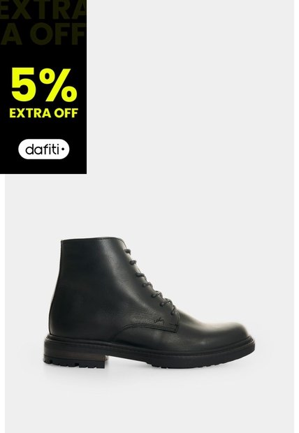 Botas En Cuero Para Hombre Cienaga Botas En Cuero Para Hombre Cienaga Negro 45 VÉLEZ