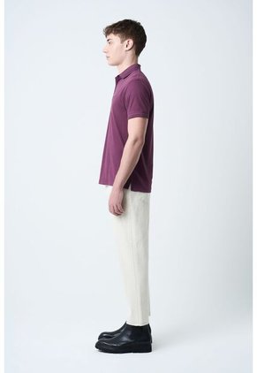 Polo Lucca Manga Corta Para Hombre Texturizada Polo Lucca Manga Corta Para Hombre Texturizada Mora M Vélez