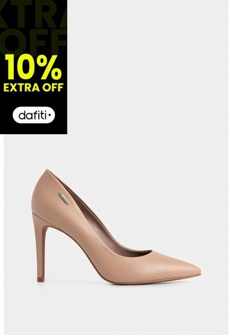Tacones Cerrados De Cuero Liso Tacones Cerrados De Cuero Liso Natural 39 VÉLEZ Vélez