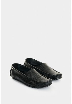 Mocasines De Cuero Folia Para Mujer Denver 2 Mocasines De Cuero Folia Para Mujer Denver 2 Negro 37 VÉLEZ