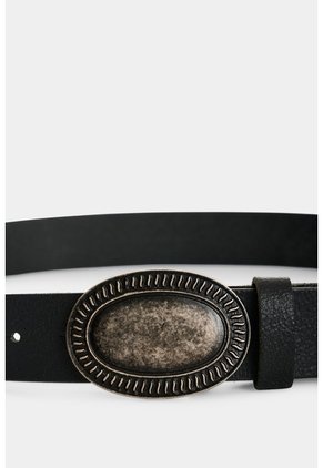 Cinturón Unifaz En Cuero Craquelado Para Hombre Tecax Cinturón Unifaz En Cuero Craquelado Para Hombre Tecax Negro 32 VÉLEZ
