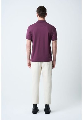 Polo Lucca Manga Corta Para Hombre Texturizada Polo Lucca Manga Corta Para Hombre Texturizada Mora M Vélez