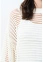 Sweater Tejido Taroa Para Mujer Semi Cropped Sweater Tejido Taroa Para Mujer Semi Cropped Crema L VÉLEZ de Vélez