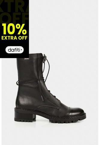 Botines Militar Paramo De Cuero Para Mujer Cordones Negro Botines Militar Paramo De Cuero Para Mujer Cordones Negro 39 VÉLEZ Vélez