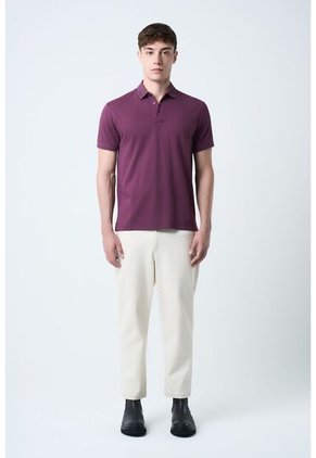 Polo Lucca Manga Corta Para Hombre Texturizada Polo Lucca Manga Corta Para Hombre Texturizada Mora M Vélez