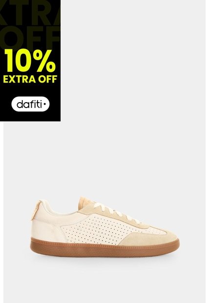 Tenis En Cuero Nobuck Y Carnaza Para Mujer Flair 3.0 Tenis En Cuero Nobuck Y Carnaza Para Mujer Flair 3.0 Crema 39 VÉLEZ