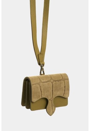 Monedero Mini Garniel En Cuero Para Mujer Monedero Mini Garniel En Cuero Para Mujer Verde Oliva VÉLEZ