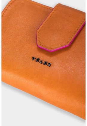 Billetera Dijon De Cuero Para Mujer Chapeta Corte Hexagonal Billetera Dijon De Cuero Para Mujer Chapeta Corte Hexagonal Amarillo Vélez