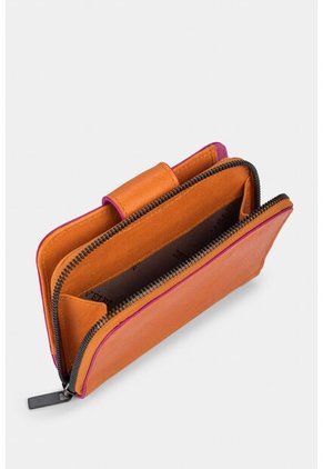 Billetera Dijon De Cuero Para Mujer Chapeta Corte Hexagonal Billetera Dijon De Cuero Para Mujer Chapeta Corte Hexagonal Amarillo Vélez