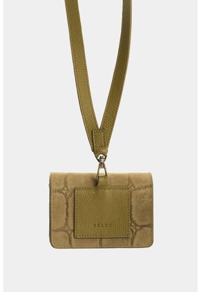 Monedero Mini Garniel En Cuero Para Mujer Monedero Mini Garniel En Cuero Para Mujer Verde Oliva VÉLEZ