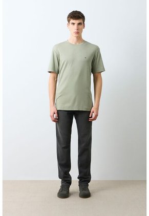 Camiseta Manga Corta Lerici Para Hombre Semi Fitted Camiseta Manga Corta Lerici Para Hombre Semi Fitted Verde S VÉLEZ