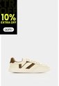 Tenis En Cuero Para Mujer Flair Tenis En Cuero Para Mujer Flair Crema 38 VÉLEZ de Vélez