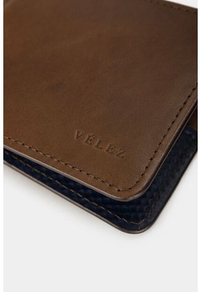 Porta Billetes De Cuero Contrastes Porta Billetes De Cuero Contrastes Cafe VÉLEZ