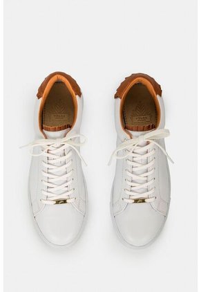 Tenis Casual De Cuero Combinados Tenis Casual De Cuero Combinados Blanco 34 VÉLEZ