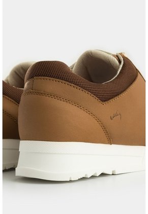 Tenis Deportivos Tropical De Cuero Para Mujer Suela De Color Tenis Deportivos Tropical De Cuero Para Mujer Suela De Color Miel 34 VÉLEZ