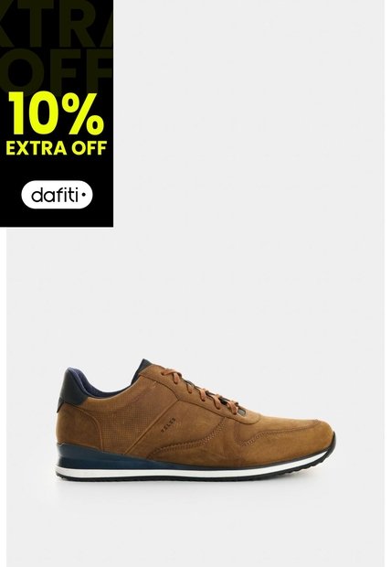 Tenis En Cuero Para Hombre Cooper 4 Tenis En Cuero Para Hombre Cooper 4 Miel 46 VÉLEZ