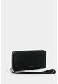 Billetera Porta Chequera De Cuero Para Mujer Arezzo Billetera Porta Chequera De Cuero Para Mujer Arezzo Negro VÉLEZ de Vélez