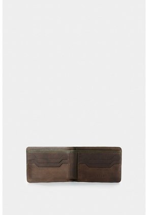 Billetera De Cuero Para Hombre Tessa Billetera De Cuero Para Hombre Tessa Verde Oliva VÉLEZ