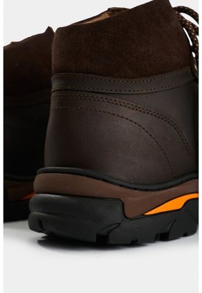 Botas Buthan Caña Media De Cuero Para Hombre Hiking Botas Buthan Caña Media De Cuero Para Hombre Hiking Cafe 38 VÉLEZ