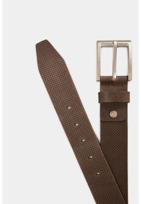 Cinturón Unifaz Kiat De Cuero Para Hombre Grabado Placa Cruces Cinturón Unifaz Kiat De Cuero Para Hombre Grabado Placa Cruces Cafe 40 VÉLEZ