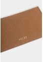 Porta Tarjetas Ava De Cuero Para Mujer Detalle Jacquard Porta Tarjetas Ava De Cuero Para Mujer Detalle Jacquard Miel VÉLEZ de Vélez
