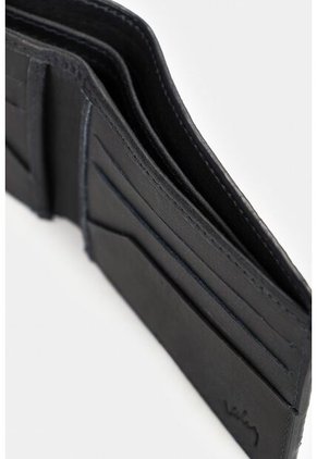 Billetera Dante De Cuero Para Hombre Grabado Placa Lego Billetera Dante De Cuero Para Hombre Grabado Placa Lego Azul Oscuro VÉLEZ