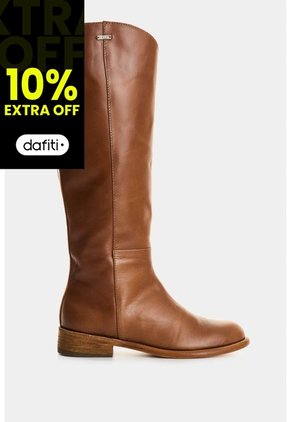 Botas De Cuero Para Mujer Kalahari Botas De Cuero Para Mujer Kalahari Miel 36 VÉLEZ