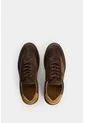 Tenis Clima De Cuero Para Hombre Efecto Escribiente Tenis Clima De Cuero Para Hombre Efecto Escribiente Cafe 45 VÉLEZ de Vélez