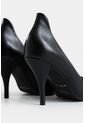 Tacones Cerrados Iris De Cuero Para Mujer Puntera Metálica Tacones Cerrados Iris De Cuero Para Mujer Puntera Metálica Negro 41 Vélez de Vélez
