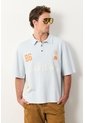 Polo Cropped En Algodón Para Hombre Primavera Polo Cropped En Algodón Para Hombre Primavera Azul Claro XXL VÉLEZ de Vélez