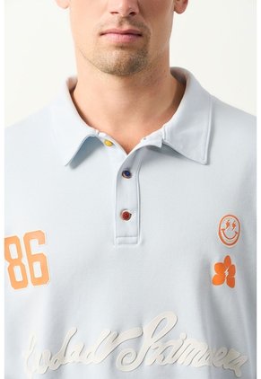 Polo Cropped En Algodón Para Hombre Primavera Polo Cropped En Algodón Para Hombre Primavera Azul Claro XXL VÉLEZ