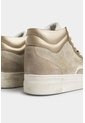 Tenis Tipo Bota Magena De Cuero Para Mujer Acabado Vintage Tenis Tipo Bota Magena De Cuero Para Mujer Acabado Vintage Arena 39 VÉLEZ de Vélez
