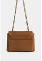 Manos Libres Mini Lili 2.0 De Cuero Para Mujer Cadena Metálica Manos Libres Mini Lili 2.0 De Cuero Para Mujer Cadena Metálica Miel VÉLEZ de Vélez