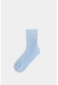 Calcetines Media Pierna San Jacinto Para Mujer Bordado Abeja Calcetines Media Pierna San Jacinto Para Mujer Bordado Abeja Azul Claro XS VÉLEZ de Vélez