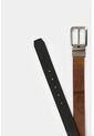 Cinturón Doble Faz De Cuero Para Hombre Lucian Cinturón Doble Faz De Cuero Para Hombre Lucian Miel 30 VÉLEZ de Vélez