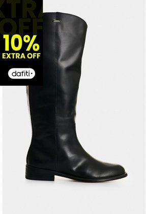 Botas De Cuero Para Mujer Kalahari Botas De Cuero Para Mujer Kalahari Negro 34 VÉLEZ