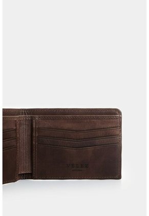 Billetera De Cuero Para Hombre Elia Billetera De Cuero Para Hombre Elia Cafe VÉLEZ