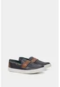 Mocasines Deportivos De Cuero Para Hombre Vintage Mocasines Deportivos De Cuero Para Hombre Vintage Azul 42 VÉLEZ de Vélez