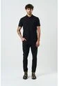 Polo Manga Corta Essential Para Hombre Textura Polo Manga Corta Essential Para Hombre Textura Negro S VÉLEZ de Vélez