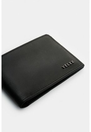 Billetera De Cuero Para Hombre Tessa Billetera De Cuero Para Hombre Tessa Negro VÉLEZ