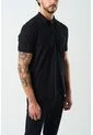 Polo Manga Corta Essential Para Hombre Textura Polo Manga Corta Essential Para Hombre Textura Negro S VÉLEZ de Vélez