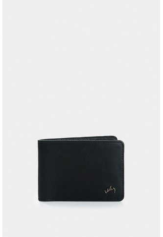 Billetera De Cuero Para Hombre Sienna Billetera De Cuero Para Hombre Sienna Negro VÉLEZ Vélez