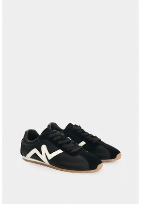 Tenis En Cuero Para Hombre Savanna Tenis En Cuero Para Hombre Savanna Negro 44 VÉLEZ
