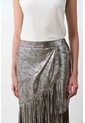Falda Midi De Cuero Folia Para Mujer Lyra Falda Midi De Cuero Folia Para Mujer Lyra Plata 10 VÉLEZ de Vélez