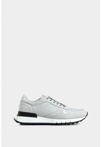 Tenis Azahar De Cuero Gamuza Y Lona Para Hombre Silueta Deportiva Tenis Azahar De Cuero Gamuza Y Lona Para Hombre Silueta Deportiva Blanco 43 VÉLEZ Vélez