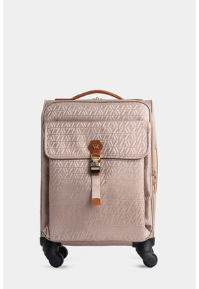 Maleta De Viaje Bloom 2 En Jacquard Para Mujer Monogram Maleta De Viaje Bloom 2 En Jacquard Para Mujer Monogram Beige VÉLEZ